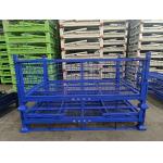 Padlock Locking System Collapsible Pallet Cage With ISO9001 Certificate for sale
