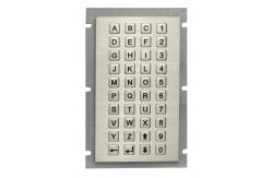 China 40 Keys Water Resistant Gate Keypad IP67 Stainless Steel with USB supplier