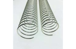 China Plating Wire Diameter 2.0mm Metal Spiral Binding Coils supplier
