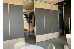 China Top Hanging Operable Panels Room Divider Melamine Partition 65mm Thickness supplier