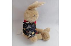 China Little Rabbit Soft Plush Toy Customized PP Cotton Stuffed Animal Toys supplier