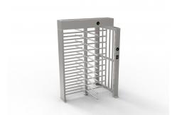 China Ac220v/110v Full Height Turnstile Single Access Control Turnstile Gate High Speed supplier