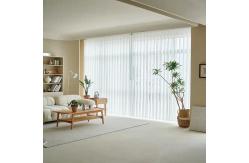 China Day Night Polyester Vertical Sheer Shades Vertical Roller Blinds Window For Home supplier