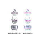 0.5mpa Co-Polyester Rainbow Reflective Easyweed HTV Film