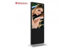 China 55 Inch Floor Standing LCD Advertising Player Interactive Touch Screen Kiosk supplier