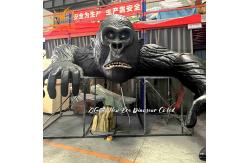 China Vivid Robotic Lifesize Animatronic Animal Chimpanzee for Themed Park supplier