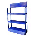 900mm Width 350mm Depth Auto Parts Display Rack , Tire Storage Stand 3 Tier for sale