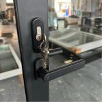 Customized Glass Sliding Door With Eco friendly Silicone Sealant And Security System