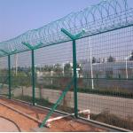 Airport Fence 3D Wire Mesh Fence Board Decorative Garden Fences for sale