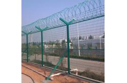 China Rot Proof Airport Perimeter Fencing Galvanized 2.4m Height High Safety supplier