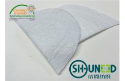 China Child's Garments Sewing Shoulder Pads White With Very Good Shape supplier