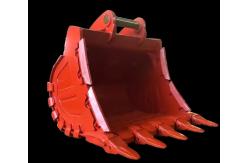 China Excavator Rock Ripping Bucket Aggressive Tooth Design For Quarry Operations supplier