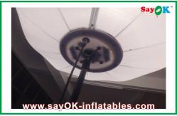 China White Inflatable Lighting Decoration Stand Ball With Mental Frame supplier