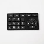 Flexible Flame Retardant Rubber Keypad Membrane Switch Ozone Resistant for sale