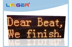 China IP65 Frame LED Scrolling Message Sign / Digital Scrolling Display Board supplier