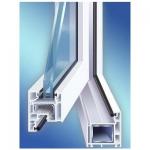 
White upvc casement window hurricane resistant windows with  fiberglass mosquito mesh