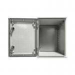 IP66 SMC Polyester Fiberglass Enclosure Box Electrical Cabinet Light Grey