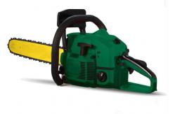 China 2 Stroke Gas Powered Chain Saw 4500 With 45cc Displancement 20inch Bar supplier
