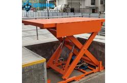 China 4 Tons Stationary Scissor Lift Table Workbench Stationary Lift Platform supplier