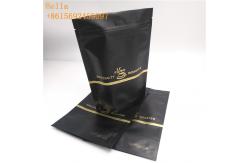 China Laminated Material Plastic Pouches Packaging , Stand Up Zipper Pouch With One - Way Valve supplier