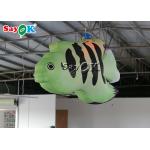 Festive Commercial 2m Inflatable Decoration Tropical Fish With LED