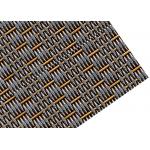 Decorative Metal Facade Mesh , Crimped Type Woven Wire Fabric For Curtain Wall for sale