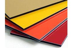 China Polyethylene Aluminum Composite Panel For Large Widths 1220mm-1570mm supplier
