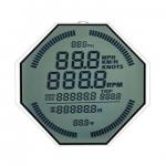 Round Transflective Lcd Display , Flexible Lcd Display For Instrumentation  for sale