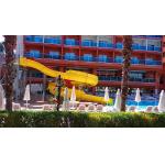 Kids Water Playground Rides Water Fun Swimming Pool Wide Spiral Slide for sale