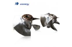 China Customized Stainless Steel Hydroelectric Turbine Adjustable Blades with or Low Speed Rotation supplier