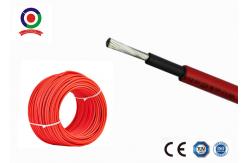 China Anti - Aging 2.5mm PV DC Cable Excellent Flexibility And Stripping Performance supplier