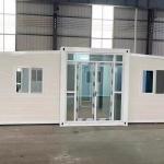 Fireproof Grade A Steel Prefab Folding House 20ft 40ft