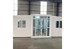 China Fireproof Grade A Steel Prefab Folding House 20ft 40ft supplier