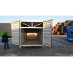 Easy Operation Wing Body Container 20 Foot Width 2438MM -40 °C -70°C