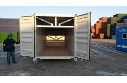 China Easy Operation Wing Body Container 20 Foot Width 2438MM -40 °C -70°C supplier