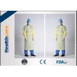 Waterproof SBPP+PE Disposable Protective Gowns ，SMS Surgical Gowns Standard Sterile for sale