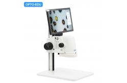 China Stereo Electron Measurement 0.7-4.5x Zoom LED LCD Digital Microscope supplier