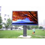Outdoor LED Video Walls Fixed Install , Large LED Display Screen High Brightness for sale