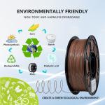 Iboss Toughness Enhanced 3D Printer Filament Chestnut Brown Professional PRO PLA+ Filament