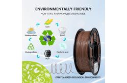 China Iboss Toughness Enhanced 3D Printer Filament Chestnut Brown Professional PRO PLA+ Filament supplier