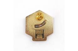 China UV Printing  Spinning Pin Badge with Polished Finish Expert Craftsmanship and Customizable Design supplier