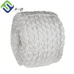 UV Resistance Braided 8 Strand Polyester Ropes Mooring Ropes With Class Certificates for sale