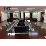 18.5 Inch Motorized Computer Desk Monitor Lift With Conference Microphone