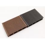 Outdoor Wood Grain WPC Decking 3D Embossed Wooden Plastic Composite Flooring for sale