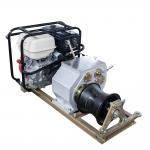 50KN Cable Hauling Winch 5T Petrol Cable Pulling Winch For Construction for sale