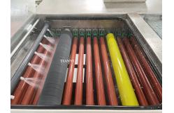 China Ceramic Scrubbing Polishing Machine Brushing Equipment For Ceramic PCBs supplier