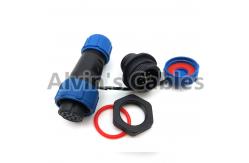 China SP13 Series Aviation Connector , Waterproof Electrical Connectors Copper Conductor supplier