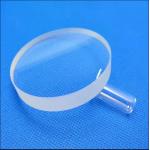 Customized Heat Resistant Transparent Fused Silica Round Wafer Glass Quartz Plate for sale