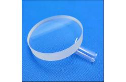 China Customized Heat Resistant Transparent Fused Silica Round Wafer Glass Quartz Plate supplier