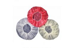 China SBPP Non Woven Disposable Head Cap Surgical Hats Dust Proof Latex Free supplier
